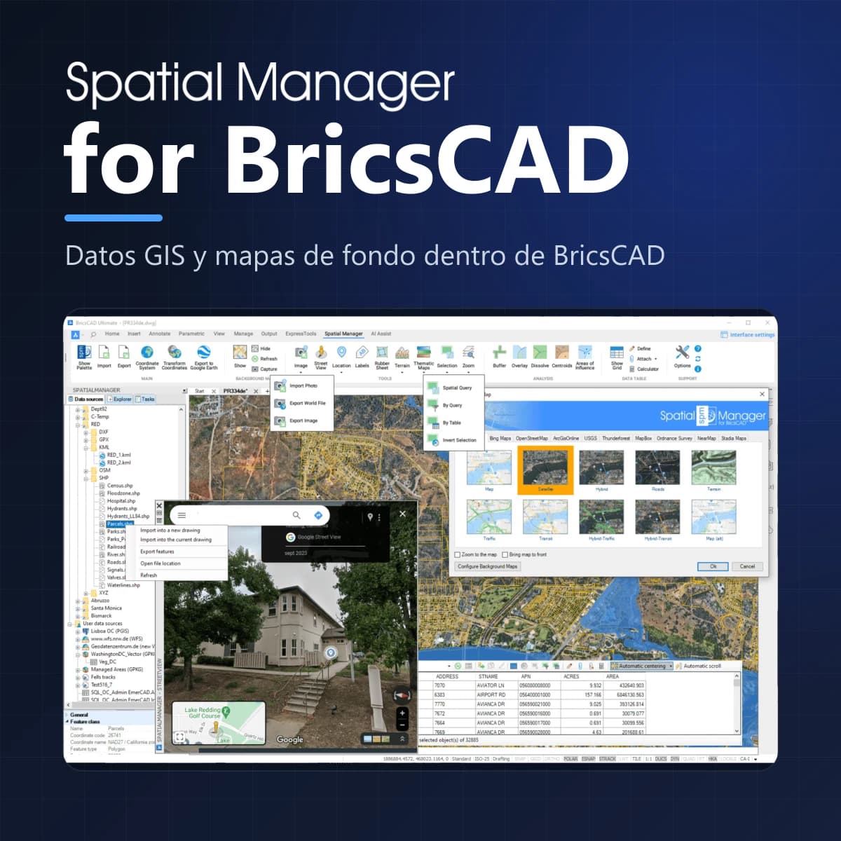 Spatial Manager for BricsCAD